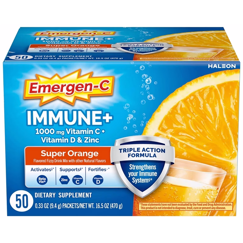 پودر ویتامین C امرجن-سی (Emergen-C) حاوی بتاویا