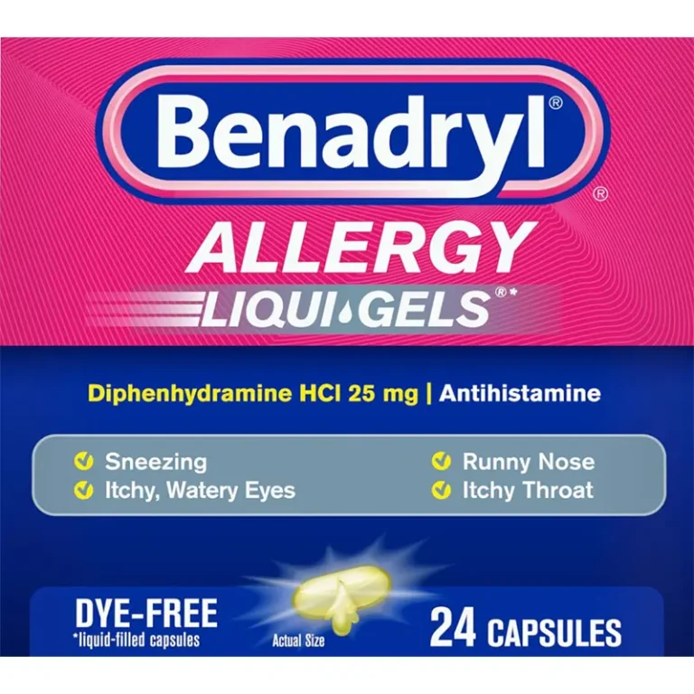 آنتی هیستامین 25 میلی‌گرم Benadryl