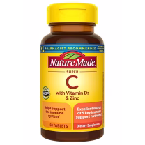سوپر C + ویتامین D3 + روی Naturemade